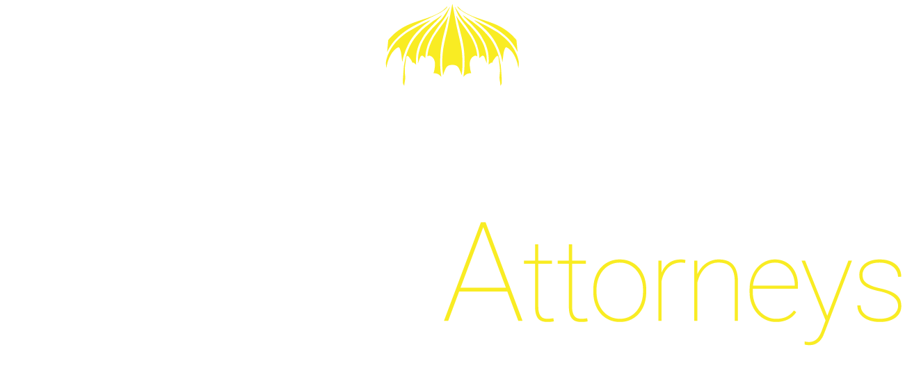 Pullock Attorneys logo (Dark background)